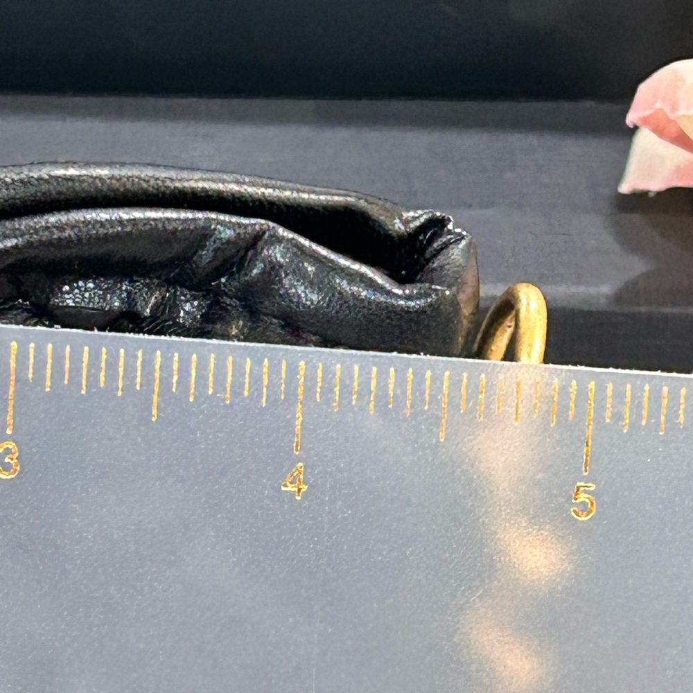 CHANEL Beauty (GWP) Quilted Black with Gold Pouch Crossbody - Picture 13 of 16